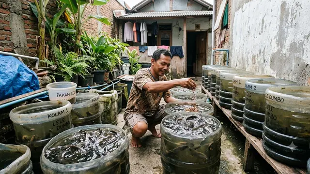 Kenapa Ternak Lele di Galon Bekas Cepat Mati