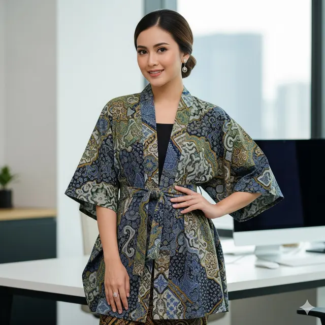 Kebaya Kimono Batik