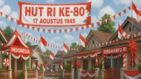 Ide Dekorasi Rumah untuk Peringatan Hari Kemerdekaan 17 Agustus 1945 HUT RI ke-80