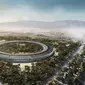 Kantor pusat `Apple Campus 2` ini sayangnya masih dalam proses pembangunan dan akan rampung pada 2016 mendatang (BGR)