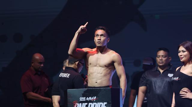 Yudi Cahyadi terpilih sebagai atlet One Pride MMA Indonesia yang akan bertarung dalam Road to UFC di Macau. (Bola.com/Iqbal Ichsan)