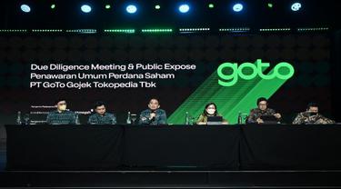 Paparan publik IPO PT GoTo Gojek Tokopedia Tbk, Selasa (15/3/2022) (Dok: PT GoTo Gojek Tokopedia Tbk)