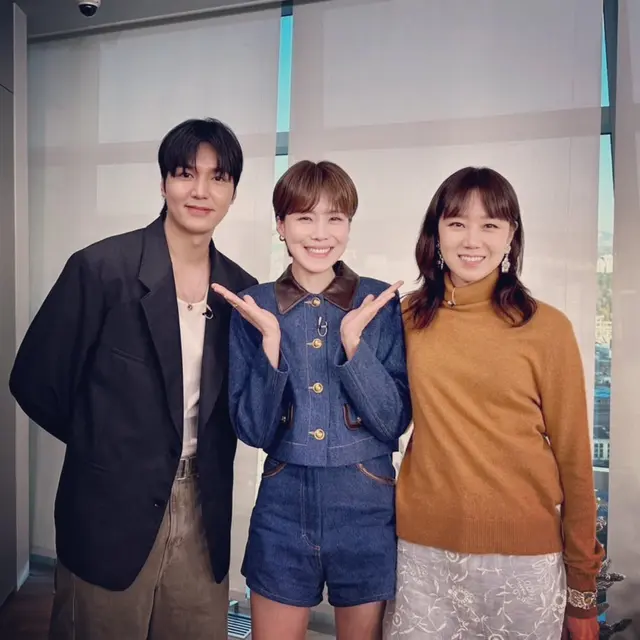 Lee Min Ho, Jeon Do Yeon, dan Gong Hyo Jin. (Instagram/ rovvxhyo)