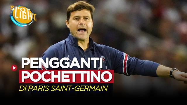 Berita video spotlight kali ini membahas tentang empat kandidat kuat pengganti Mauricio Pochettino di PSG.