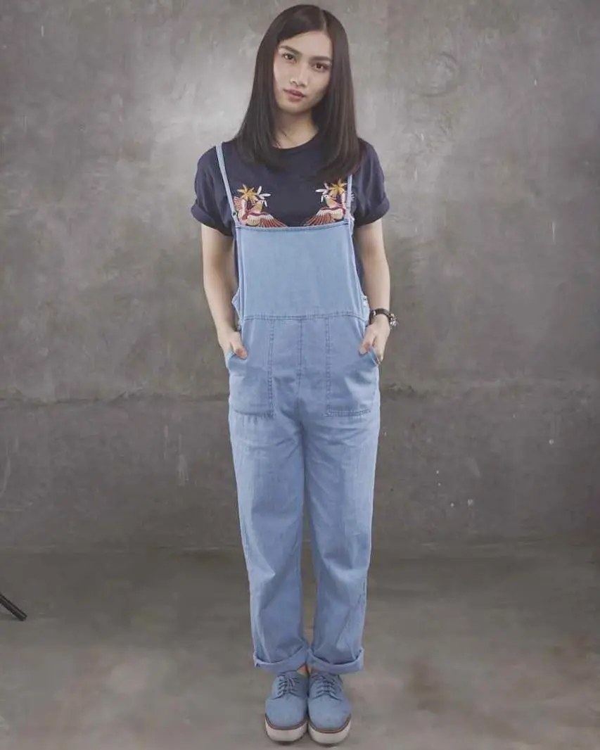Tampilan Melody JKT48 memakai t-shirt. (Sumber foto: jkt48melodynl/instagram)