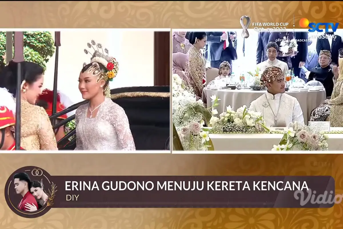 Erina Gudono Diarak Menggunakan Kereta Kencana Menuju Pendopo Ambarukmo