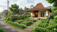 7 Contoh Rumah 1 Lantai untuk Keluarga Muda di Desa dengan Budget Terjangkau