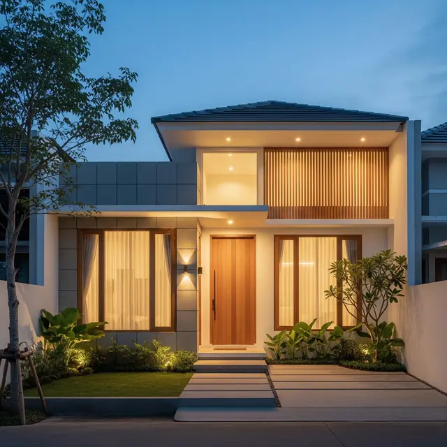 9 Desain Rumah Tipe 50 yang Terlihat Luas dan Modern, Nyaman untuk Keluarga