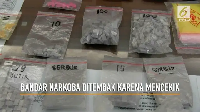 VIDEO: Bandar Narkoba Ditembak Karena Cekik Polisi
