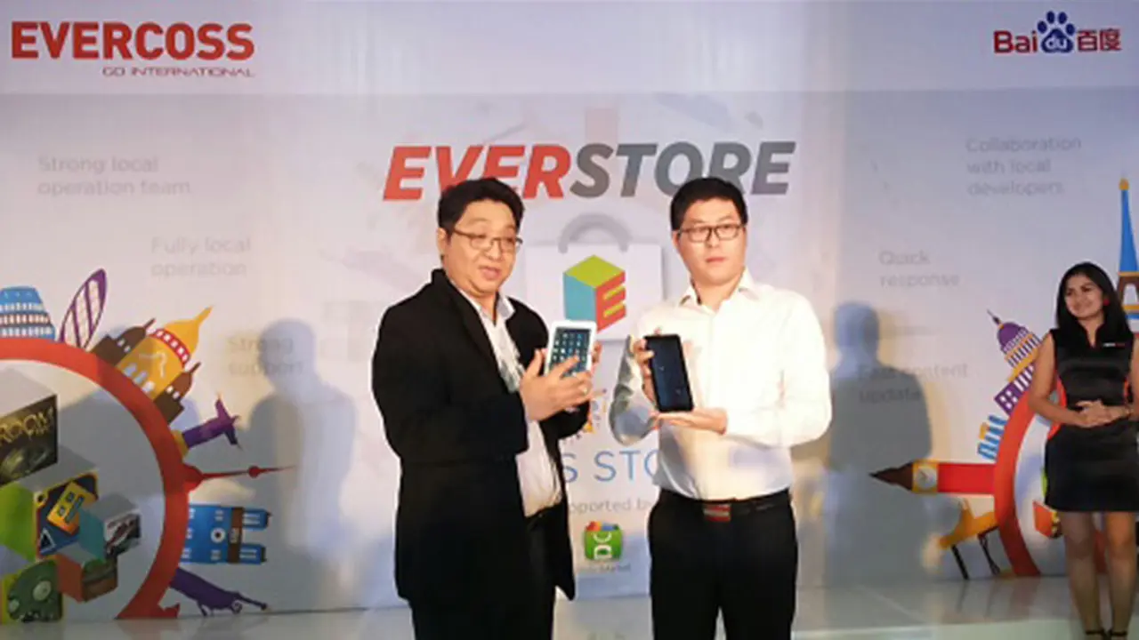 Evercoss dan Baidu Luncurkan Toko Aplikasi Android