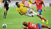 Neymar Kesal Sering Dilanggar Pemain Lawan