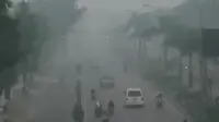 Kabut Asap Palembang Makin Pekat, Polusi di Level Berbahaya