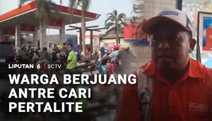Antrean BBM hingga 2 Kilometer, Pengendara Rela Menunggu Berjam-jam