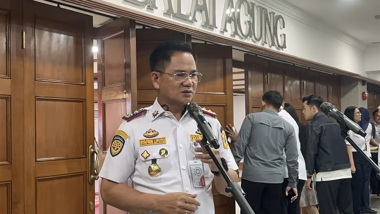 Kepala Dinas Perhubungan (Dishub) DKI Jakarta Syafrin Liputo