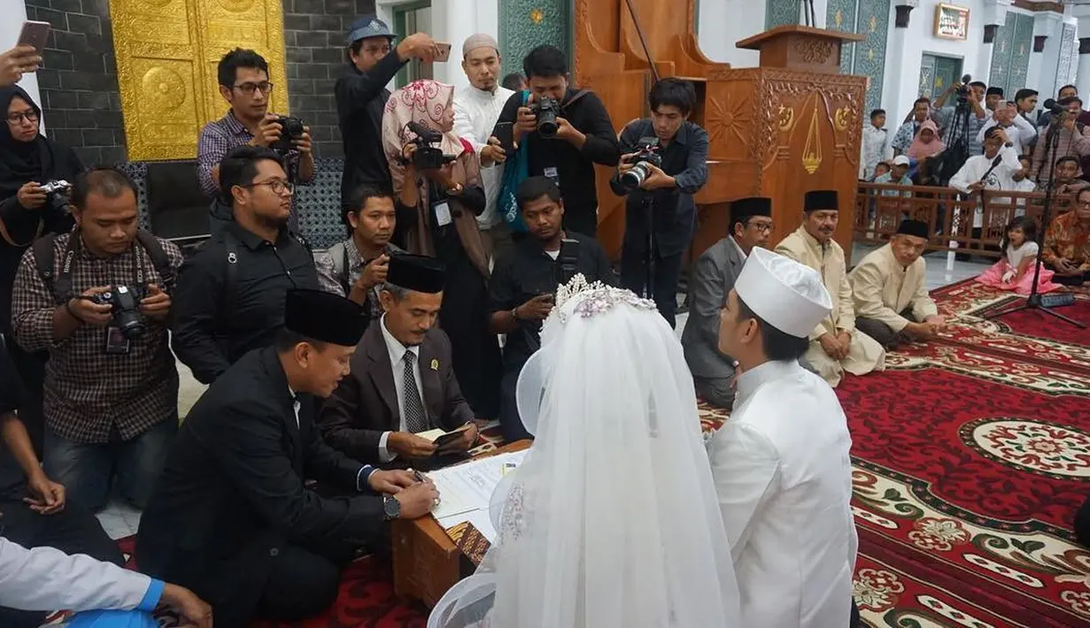 "Alhamdulillah lancar, kita temannya memberikan support. Saya dari kemarin sudah datang. Dia juga senang kita pada datang," ucap Sahrul Gunawan saat dihubungi awak media, Minggu (18/2/2018). (Foto: instagram.com/abdulkadirkarding)