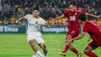 Dendy Sulistyawan dalam laga antara Persijap Jepara Vs Bhayangkara FC di babak delapan besar Pegadaian Liga 2 2024/2025 yang berlangsung di Stadion Gelora Bumi Kartini, Jepara, Rabu (12/2/2025). (Dok. Bhayangkara FC)