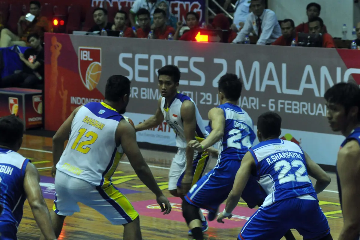 Pertandingan Stadium Happy 8 Jakarta versus Satya Wacana Salatiga (Liputan6)