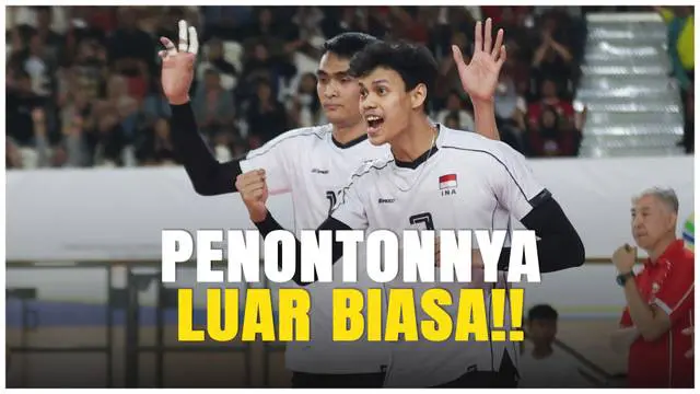 VIDEO: Pertama Kali Main di Velodrome, Boy Arnez Sebut Timnas Voli Indonesia Dapat Energi Berlipat!