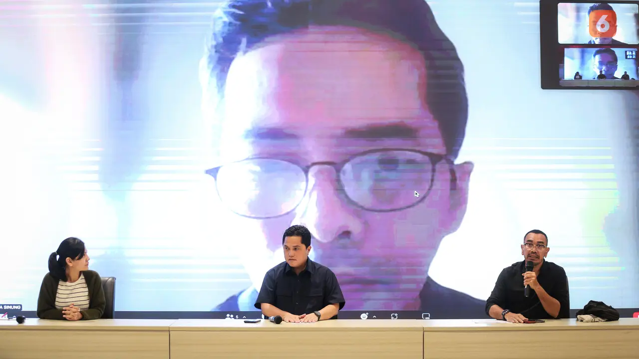 Konferensi Pers Keputusan Bersama Sarasehan Sepak Bola Indonesia