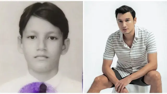 6 Potret Masa Kecil Vs Kini Artis Pria Mualaf, Parasnya Curi Perhatian