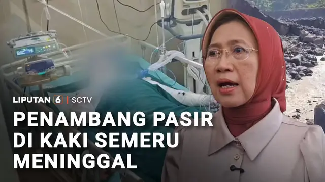 Sehari Dirawat di Rumah Sakit, Penambang Korban Letusan Semeru Meninggal