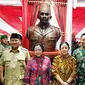 Prabowo Dampingi Megawati Resmikan Patung Sukarno di Magelang (Liputan6/Putu Merta)