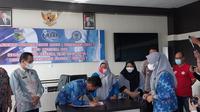 Peresmian poliklinik rehabilitasi pecandu narkoba di RSUD Anutapura Palu, Jumat (26/8/2022). (Foto: Heri Susanto/ Liputan6.com).