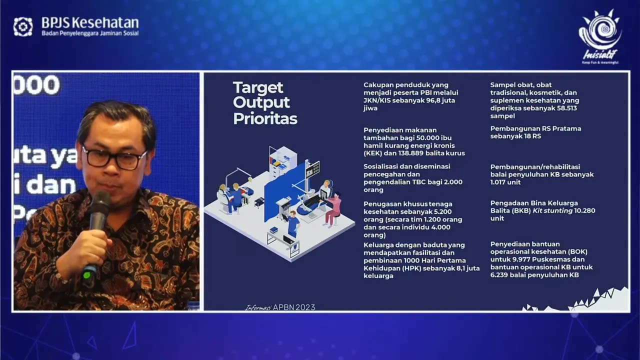 Staf Khusus Menteri Keuangan Sri Mulyani, Yustinus Prastowo dalam Diskusi Publik