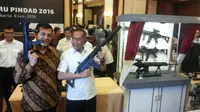 PT Pindad (Persero) meluncurkan empat produk senjata terbarunya di Kementerian Pertahanan, Jakarta pada Kamis (9/6/2016). (Foto: Ilyas Istianur/Liputan6.com)