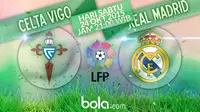 Susunan Pemain Celta Vigo Vs Real Madrid