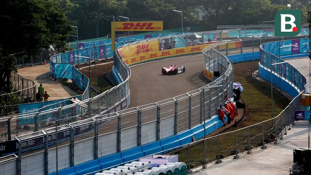 Balap Mobil Formula E: Prepractice Satu
