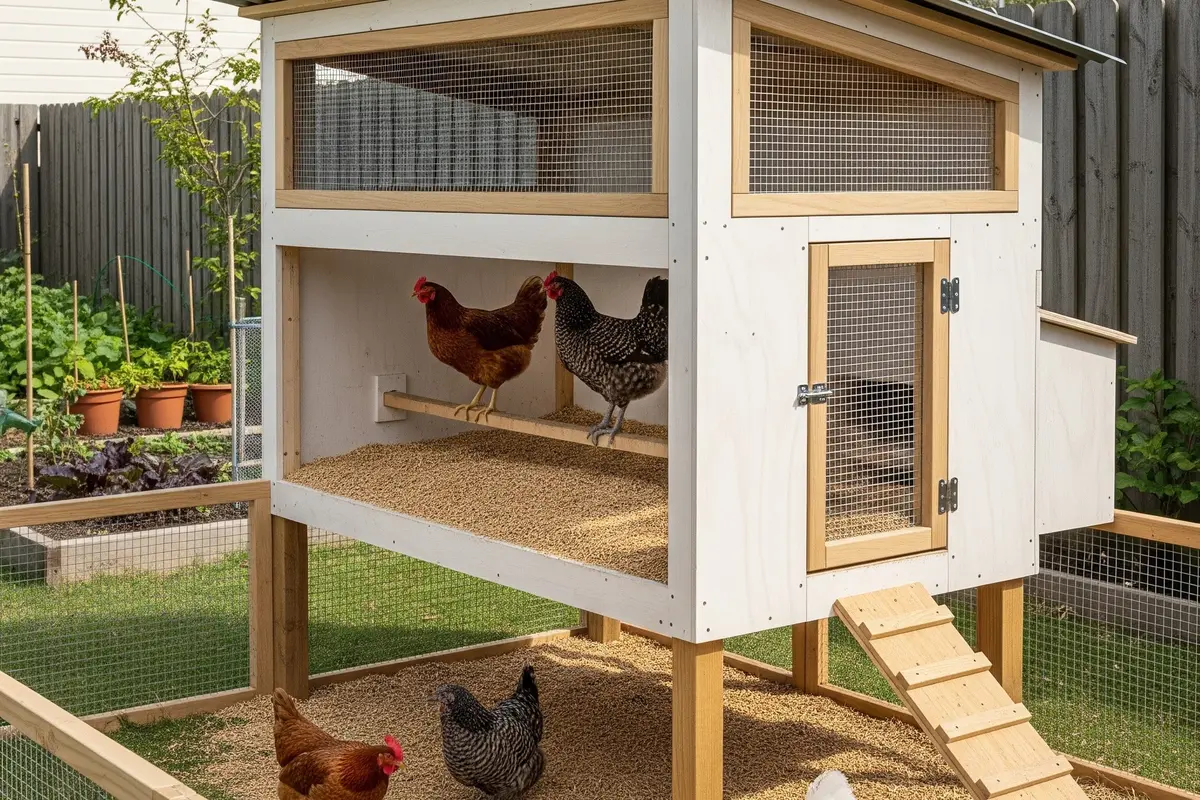 Ide Kandang Ayam Modern dengan Sekam Anti Bau