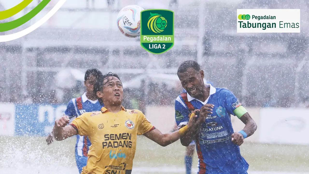 Final Pegadaian Liga 2 - Semen Padang Vs PSBS Biak_Foto Pertandingan