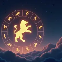 logo ramalan zodiak leo (sumber: AI generated)