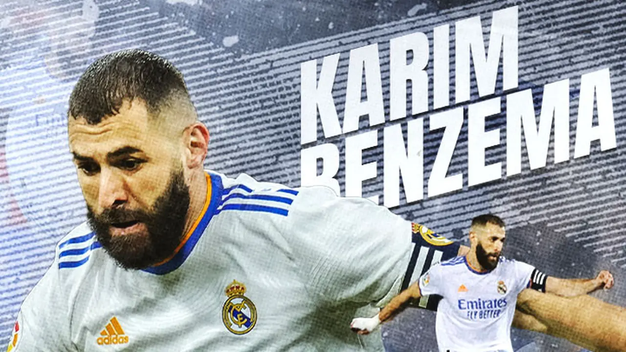 Real Madrid - Ilustrasi Karim Benzema