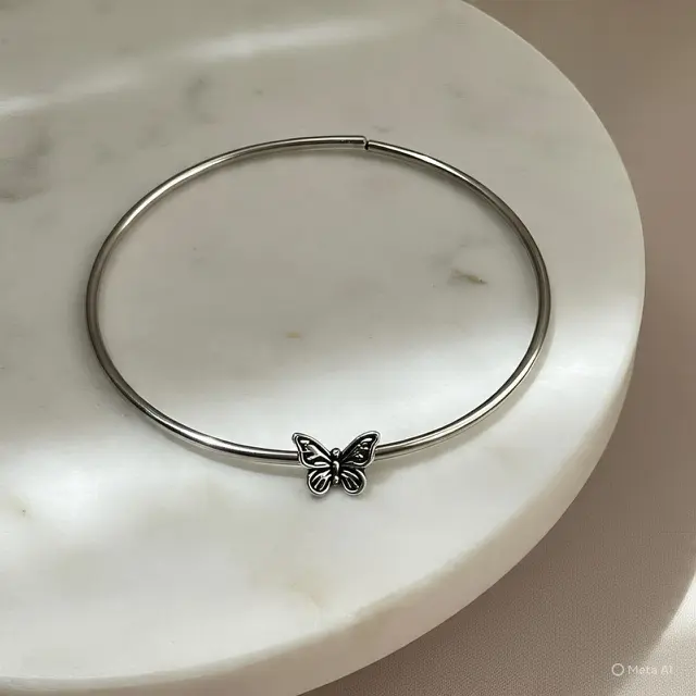 Gelang Emas Putih