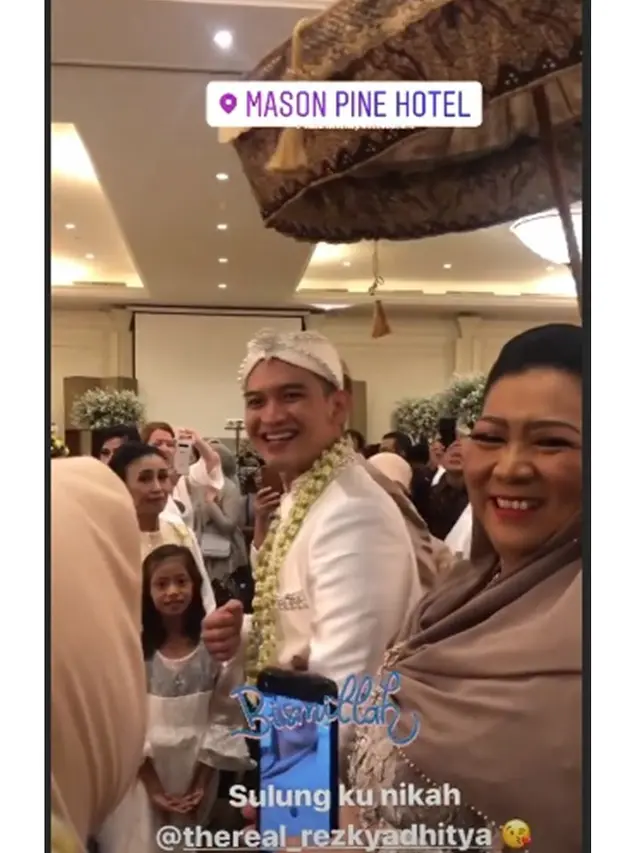 7 Momen Akad Nikah Citra Kirana dan Rezky Aditya, Kenakan Busana Adat Sunda