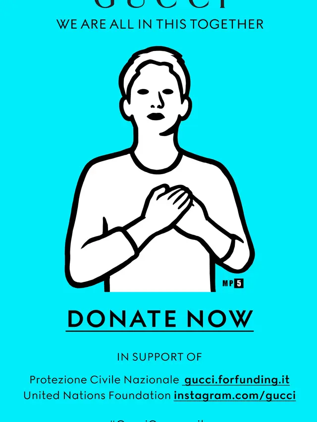 Buka Donasi, Gucci Sumbang 2 Juta Euro untuk Melawan Pandemi Virus Corona