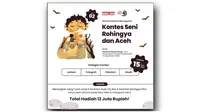 Flyer kontes seni yang digagas KontraS Aceh x RMCN (Liputan6.com/ist)