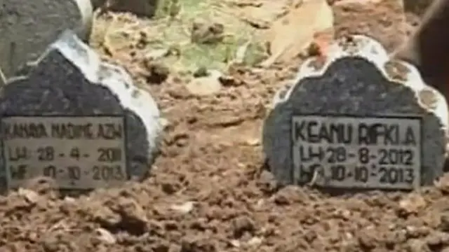 Dua Balita Korban Perampokan Dimakamkan
