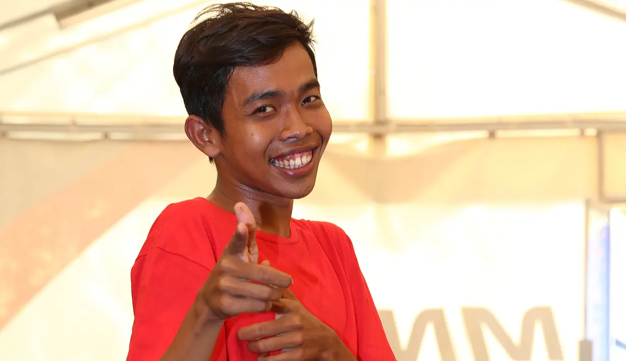 Dede Sunandar berharap sinetron Super Dede akan diterima oleh masyarakat luas dan mendapat rating yang bagus. (Galih W. Satria/Bintang.com)