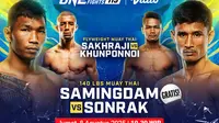 Live Streaming ONE Friday Fights di Vidio. (Sum. dok. Vidio.com)