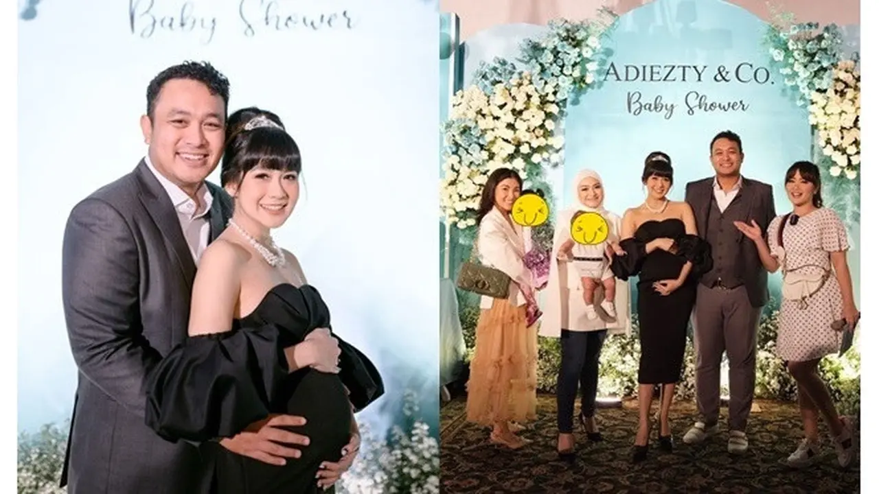 7 Potret Baby Shower Adiezty Fersa, Bertabur Bintang