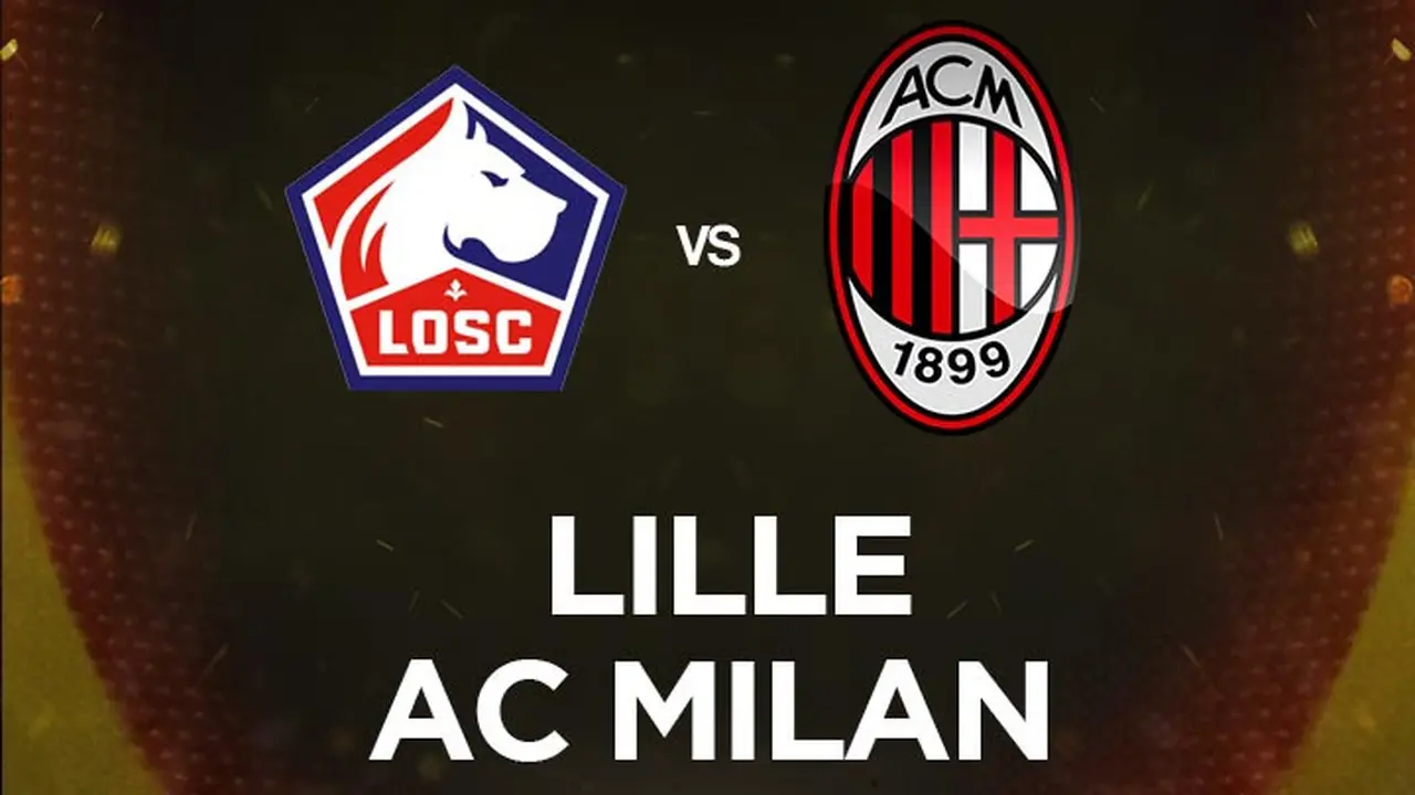 Liga Europa - Lille Vs AC Milan