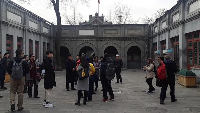 Masjid Dongsi di Beijing (Rizki Akbar Hasan / Liputan6.com)