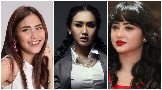 Ayu Ting Ting, Cita Citata, Dewi Perssik (Bintang Pictures)