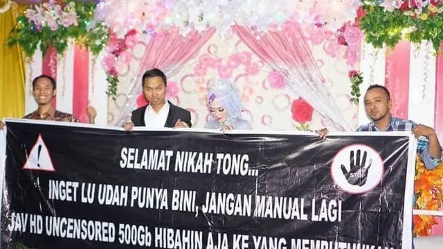 8 Resepsi Pernikahan Nyeleneh Ini Cuma Ada di Indonesia