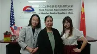 Pebisnis AS, Sandy Phan-Gillis (tengah), dinyatakan bersalah karena memata-matai China (savesandy.org)