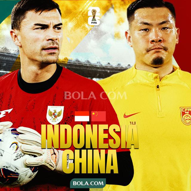 Kualifikasi Piala Dunia 2026 - Timnas Indonesia Vs  China - Duel Kiper