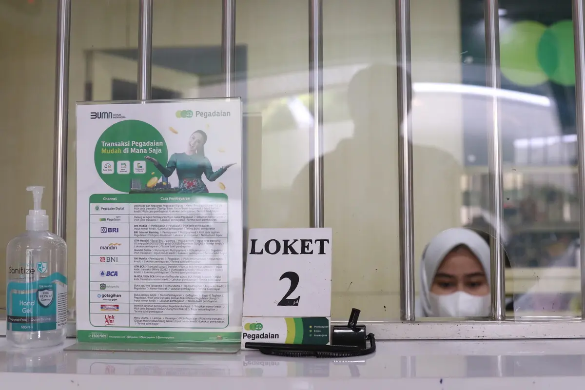 FOTO: Bisnis Gadai Melambung di Tengah Pandemi Covid-19